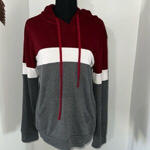 Woman’s Color Block Hoodie